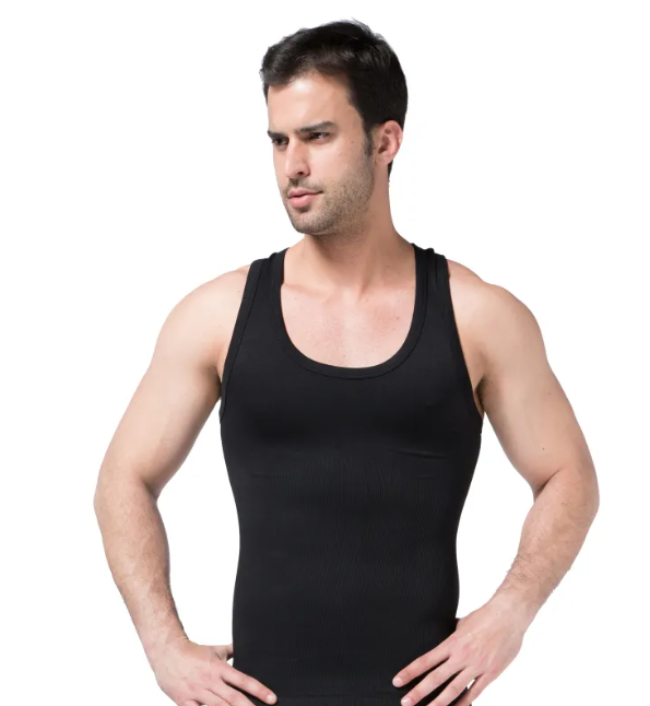 Men's Seamless Racer Compression Tank