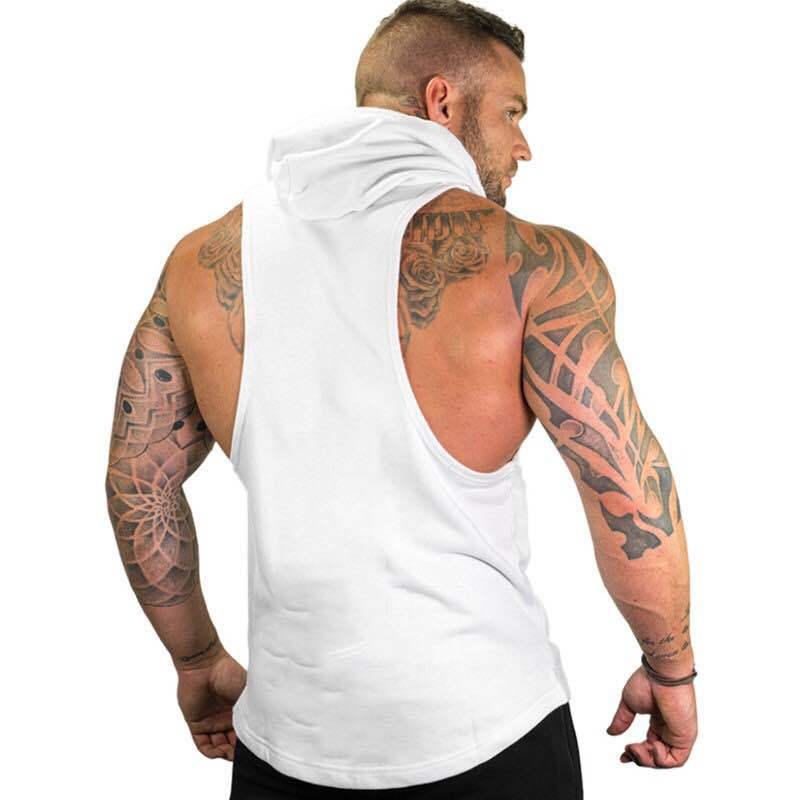 Men's Sports Tank Top with Trendy Print for Fitness