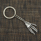 Halloween Skeleton Hand Keychain Set for Decor | Accessory