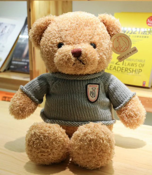 Sweater Teddy Bear Doll Plush Toy Bear Pillow Ragdoll | Home Decor