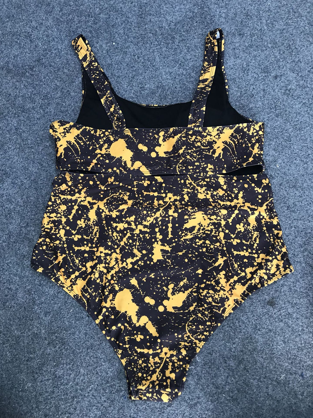Plus Size Cut-Out One-Piece Swimsuit