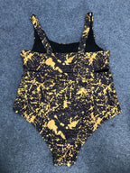 Plus Size Cut-Out One-Piece Swimsuit