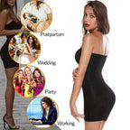 Seamless Long Bottoming Tube Top Shapewear