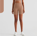 Nude No T-line Hip Lift Yoga Shorts for Women