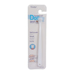 Pet Toothbrush for Small Dogs and Cats Soft Bristle Bent Neck Dental Care Brush Removes Tartar and Plaque Puppy Kitten Oral Hygiene