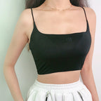 2020 Spring Women's Sexy Letter Embroidery Tank Top