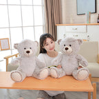 Two-Tone Plush Teddy Bear Zoo Collectible Toy | Home Decor