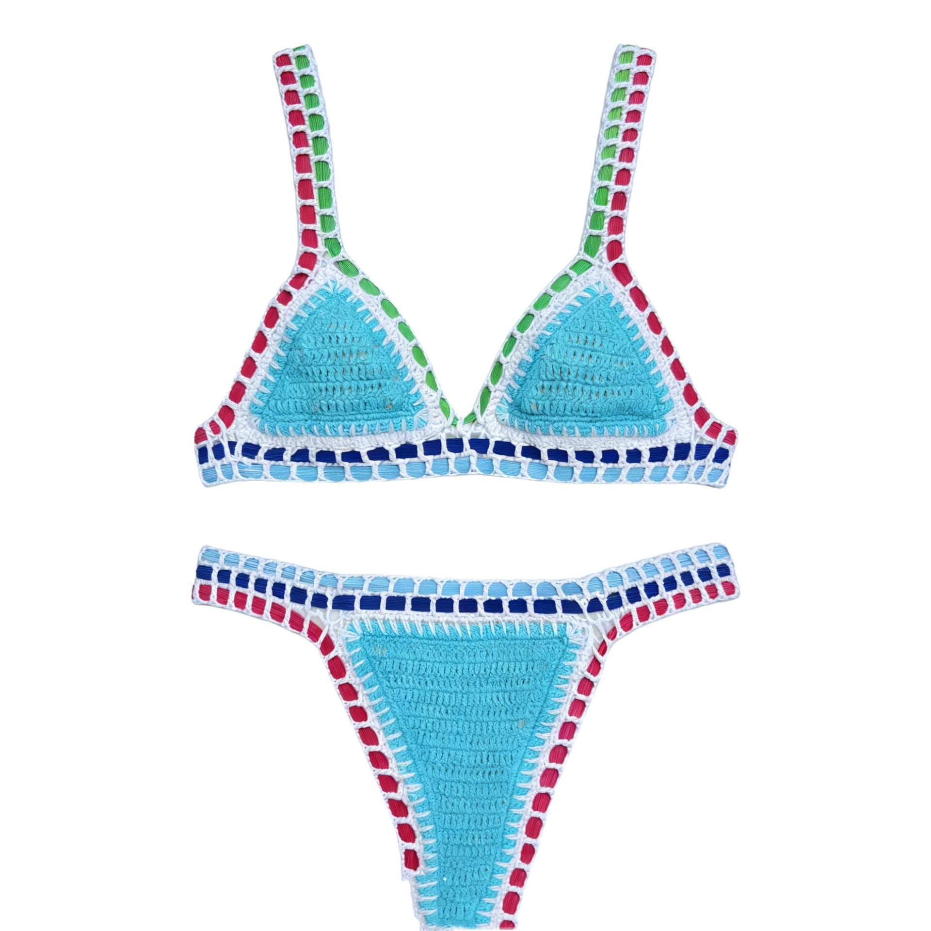 Hand-Crocheted Bikini Set