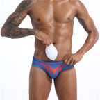 Men's Tribal Print Swim Briefs