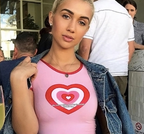 Mesh Love Print Sleeveless Tank Top for Fashionistas