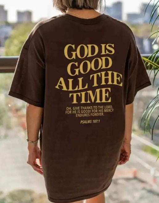 God Print Short-sleeve T-shirt | Streetwear