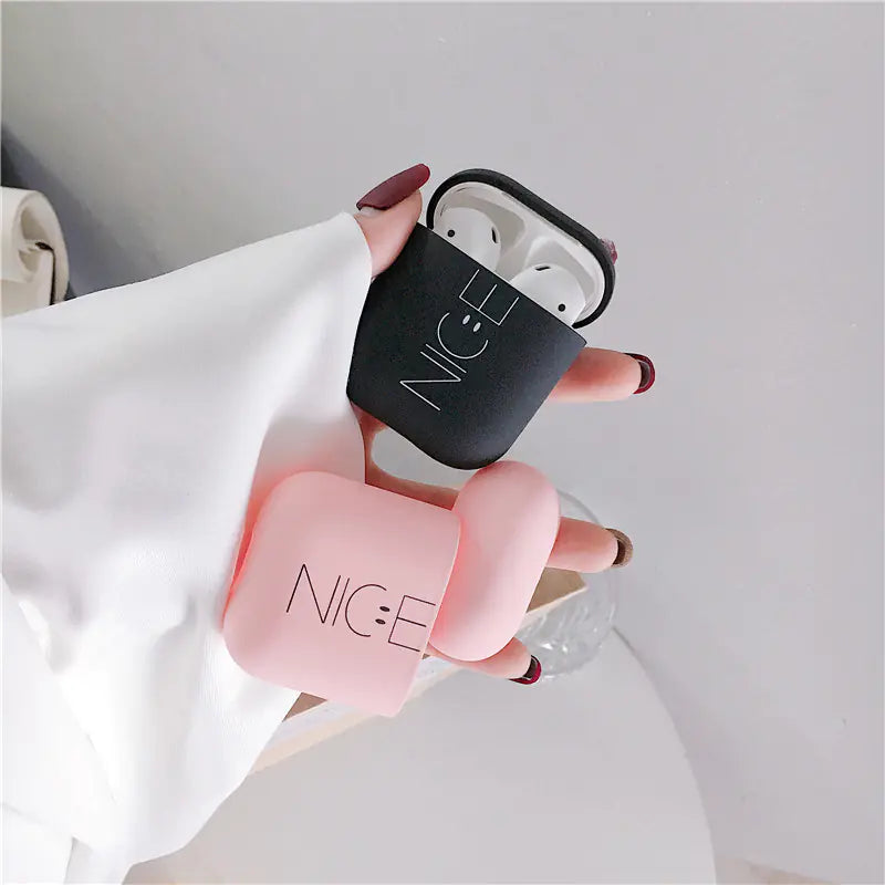 AirPods Case, Nice Bluetooth Earphone Cover, Matte Finish | Accessory