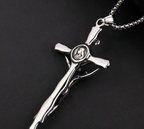 3D Jesus Christ Cross Pendant Necklace