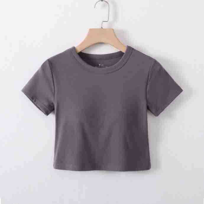 Summer Crop Top with Built-in Bra for Women