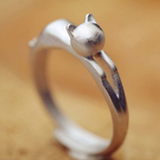 Cat Adjustable Ring