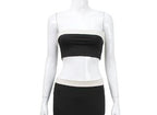 Women's Tube Top Two-piece Set