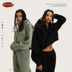Chic Sexy Women’s Super-Short Fleece Cropped Hoodie | Streetwear