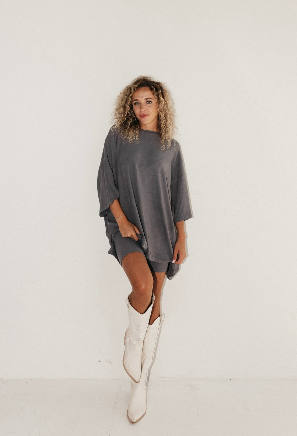 Women's Casual Short Sleeve T-shirt & Shorts Set