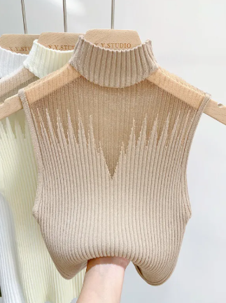Half Turtleneck Tube Top