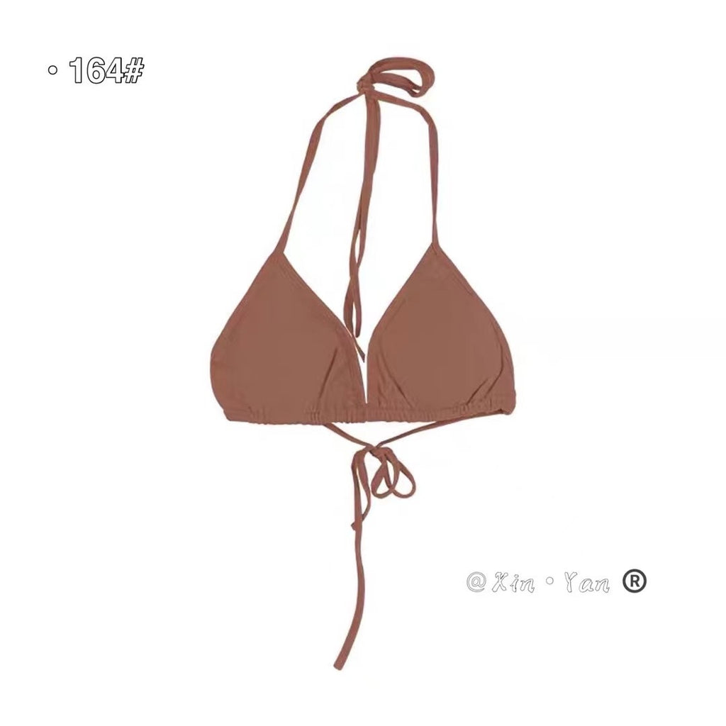 Women's Tie-Neck Triangle Bikini Top