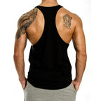 Men's Summer Cotton Muscle Workout Tank Top (Printed)