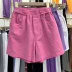 Women's Summer High-Waisted Loose Fit Shorts