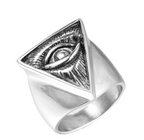 Eye of Providence Stainless Steel Ring