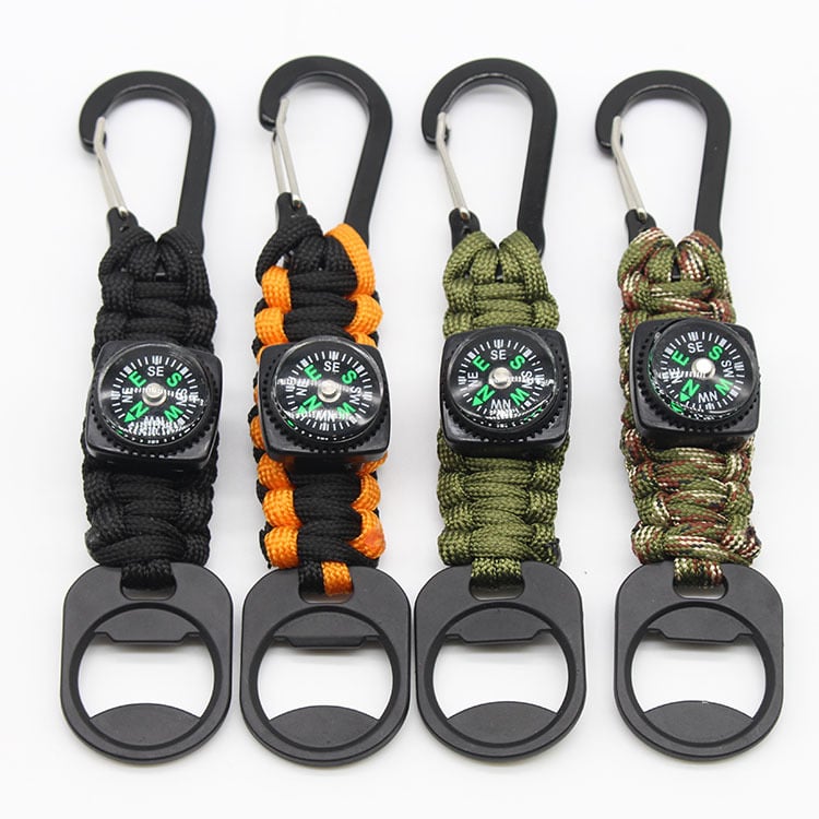 Outdoor Parachute Cord Mountaineering Keychain | Accessory