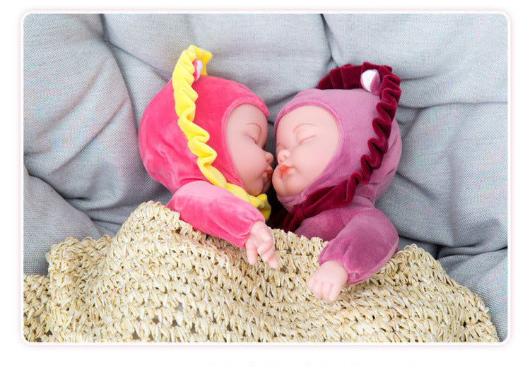Realistic Soothing Baby Doll - Soft Rubber Educational Toy | Home Decor