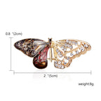 Floral Bird and Butterfly Insect Brooch Collection
