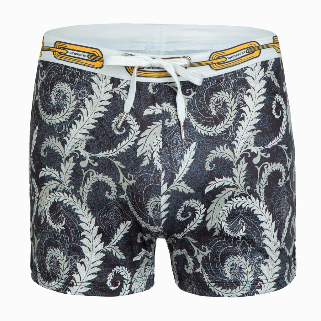 Men's Baroque Print Swim Trunks