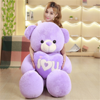 Teddy Bear - Cuddly Bear with Heart Design | Home Decor