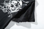 Embroidered Thunder God and Koi Short Sleeve Shirts | Streetwear