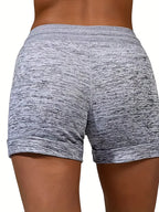 Women's Casual Summer Shorts with Drawstring Pockets