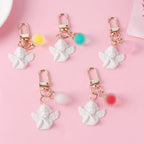 Trendy Angel Keychain with Jelly Color Ball Accessory | Accessory