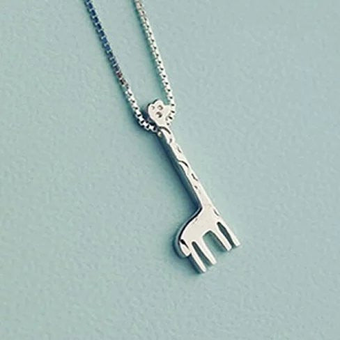 Giraffe Pendant Necklace