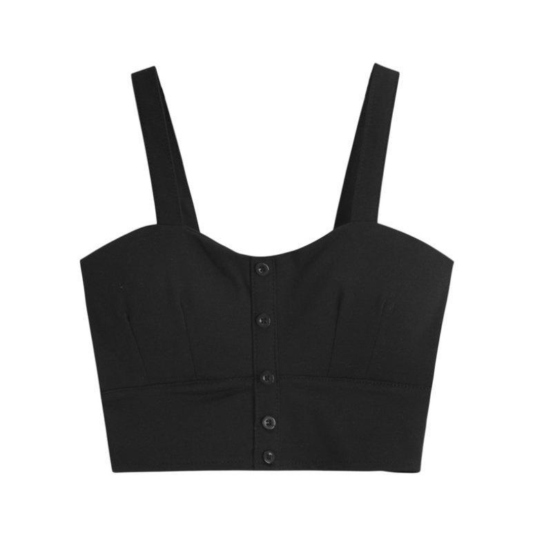 Striped Tube Top with Padded Straps - Plus Size Fashion