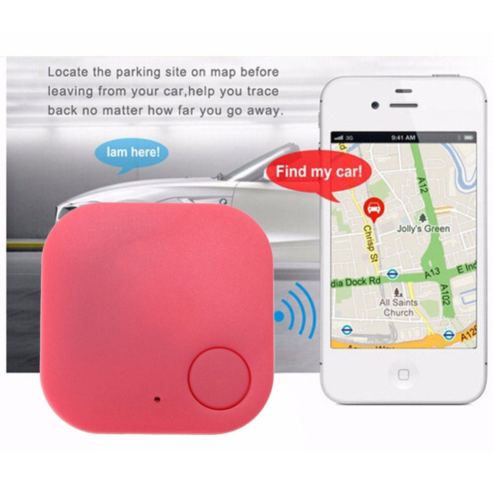 Water Drop Square Bluetooth Tracker Keychain Alarm | Accessory