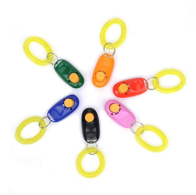 Dog Training Clicker with Wrist Strap Big Button Pet Clicker for Positive Reinforcement Obedience Training for Dogs Cats Puppies