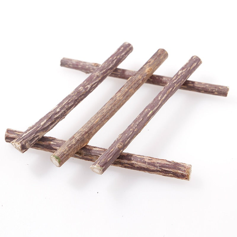 Natural Silvervine Cat Chew Sticks, Matatabi Molar Dental Teeth Cleaning Treat for Cats & Kittens, Pack of 5