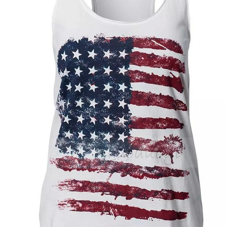 Vintage American Flag Tank Top