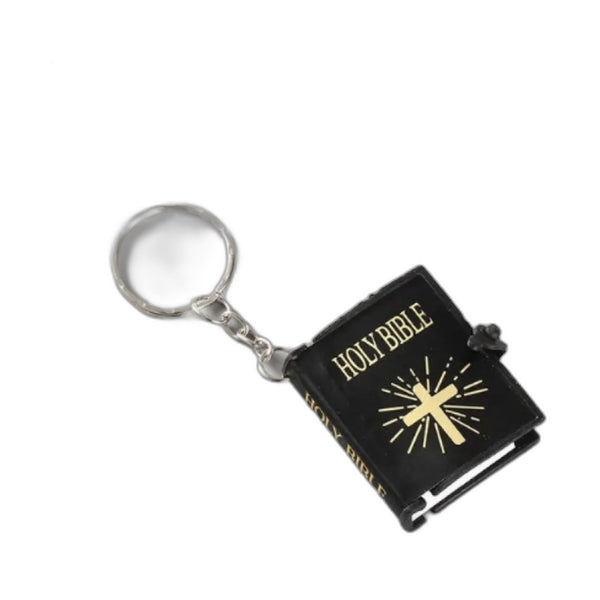 Mini Holy Bible Keychain - Christian Faith Accessory