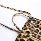 Summer Women's Cross Strap Leopard Print Tank Top