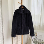 2024 Women's Cozy Fluffy Teddy Fur Jacket Coat