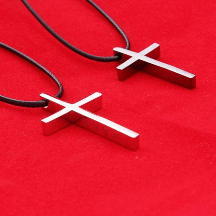 Emmanuel Cross Pendant Necklace