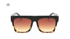 Flat-Top Oversized Sunglasses