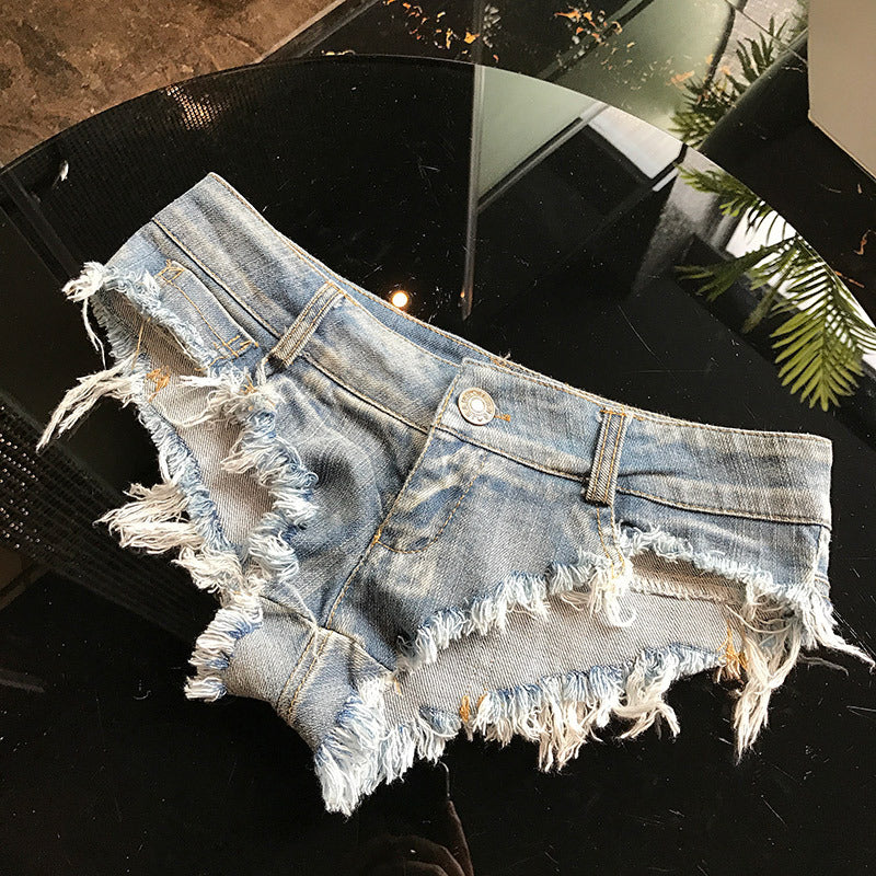 Summer Women's Denim Shorts - Ultra Short & Sexy