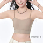 Seamless Padded Bandeau Camisole Bra