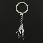 Halloween Skeleton Hand Keychain Set for Decor | Accessory
