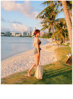 Twist-Front High-Waist Bikini Set